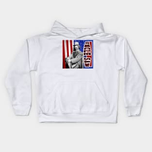 Uncle Sam Unofficial Symbol of America Nation Kids Hoodie